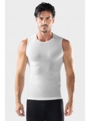 Iron-ic Top funkcyjny "IRN 1.0" w kolorze białym rozmiar: L/XL. Białe t-shirty sportowe Iron-ic, bez wzorów, bez ramiączek, outdoorowe. Za 65.23 zł.