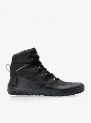 Buty turystyczne Vivobarefoot Tracker Textile AT II. Czarne buty turystyczne VIVOBAREFOOT, bez wzorów, z materiału, bez zapięcia, trekkingowe. Za 934.99 zł.