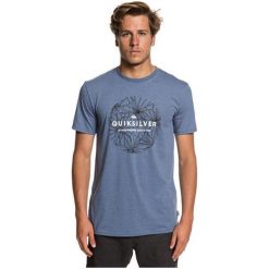 Quiksilver Koszulka męska Class ic Bob Ss Bijou Blue Heather EQYZT05278-BNGH (rozmiar M). Brązowe t-shirty sportowe Quiksilver, bez wzorów, bez ramiączek. W wyprzedaży za 92.00 zł.