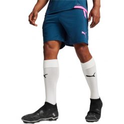 Spodenki Puma Teamliga Training Shorts 2 Open Pockets, Mężczyźni. Niebieskie szorty Puma, m, bez wzorów, z poliesteru, sportowe. Za 290.00 zł.