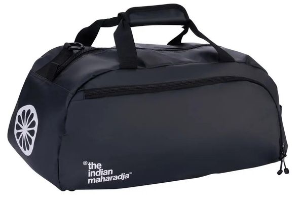 Torba sportowa The Indian Maharadja PMR. Czarne torby na ramię THE INDIAN MAHARADJA, bez wzorów, z nylonu, na ramię, małe, bez dodatków. Za 212.50 zł.