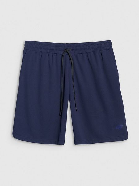 4F Szorty sportowe w kolorze granatowym rozmiar: S. Niebieskie krótkie spodenki sportowe 4F, s, bez wzorów, z materiału. Za 64.95 zł.