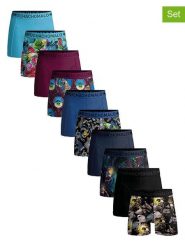 Muchachomalo Bokserki (10 par) w różnych kolorach rozmiar: 6XL. Czarne bokserki MUCHACHOMALO, xl, bez wzorów. Za 260.99 zł.
