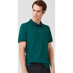 S.Oliver Koszulka Męska Polo Xxl Turkusowa. Niebieskie koszulki polo S.Oliver, m, bez wzorów, bez kołnierzyka, bez ramiączek. Za 79.00 zł.