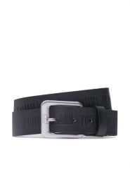 Tommy Jeans Pasek Męski Tj Heritage Leather Adj 3.5 AM0AM10908 Czarny. Czarne paski Tommy Jeans, bez wzorów, z jeansu. Za 119.99 zł.