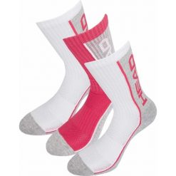 Skarpety Head Performance Crew 3 pary, różowe, 35-38. Białe skarpety Head, bez wzorów. Za 120.99 zł.