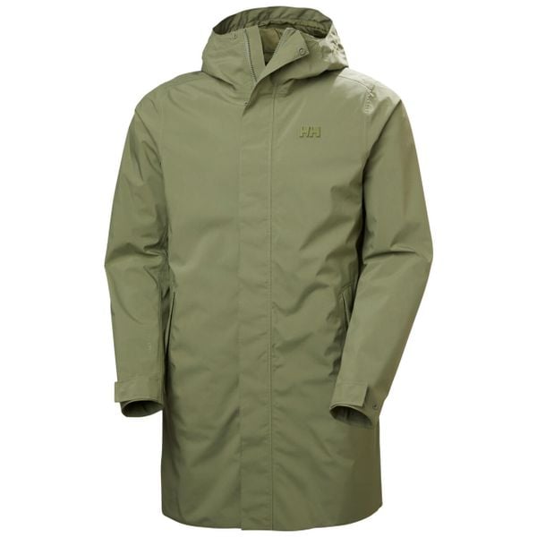 Kurtka wodoodporna Helly Hansen Brussel. Zielone kurtki Helly Hansen, m, bez wzorów, z poliamidu, z kapturem. Za 758.50 zł.