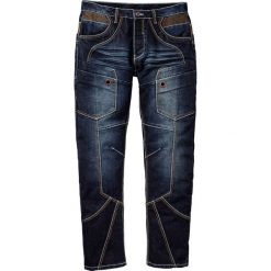 Dżinsy Regular Fit Straight bonprix ciemnoniebieski "stone used". Jeansy marki Under Armour. Za 179.99 zł.