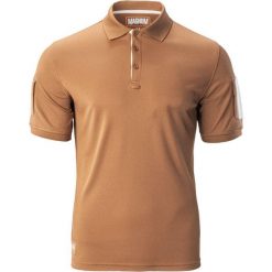Koszulka militarna sportowa męska Magnum Polo. Brązowe koszulki polo MAGNUM, l, bez wzorów, z bawełny, bez kołnierzyka, bez ramiączek. Za 124.06 zł.