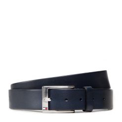 Pasek Męski Tommy Hilfiger. Niebieskie paski Tommy Hilfiger, bez wzorów. Za 129.99 zł.