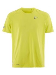 Craft Koszulka "PRO Hypervent" w kolorze żółtym do biegania rozmiar: L. Żółte t-shirty sportowe Craft, bez wzorów, bez ramiączek, do biegania. Za 107.37 zł.