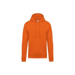 Bluza z kapturem Kariban. Brązowe bluzy z kapturem KARIBAN, m, bez wzorów, z kapturem. Za 193.50 zł.