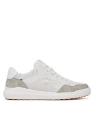 Rieker Revolution Lifestyle Sneakersy U1104-80 Biały. Białe buty sportowe casual Rieker Revolution Lifestyle, bez wzorów, z materiału, bez zapięcia. Za 399.99 zł.