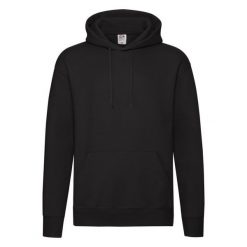 Męska Bluza Z Kapturem Premium. Czarne bluzy z kapturem Fruit of the Loom, m, bez wzorów, z kapturem. Za 112.99 zł.
