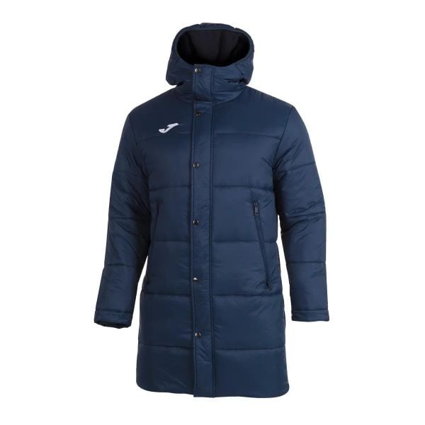 Kurtka puchowa Joma Alaska II. Niebieskie kurtki Joma, s, bez wzorów, z dżerseju, z kapturem. Za 552.50 zł.