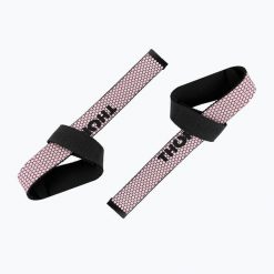 Paski do podnoszenia ciężarów THORN FIT Lifting Straps Anti-Slip pink. Czerwone paski Thorn Fit, bez wzorów, sportowe. Za 52.99 zł.