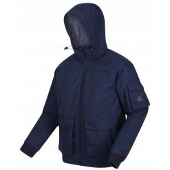 Kurtka zimowa dla mężczyzn Regatta RMP322 z membraną. Czarne kurtki Regatta, na zimę, m, bez wzorów, bez kaptura. W wyprzedaży za 279.99 zł.