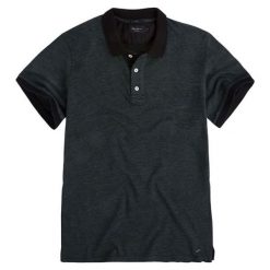 Koszulka polo w kolorze antracytowym. Koszulki polo sportowe marki Pepe Jeans, polo, z krótkim rękawem. W wyprzedaży za 129.95 zł.