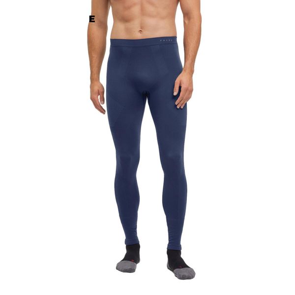 Legginsy Falke. Zielone legginsy długie sportowe Falke, xl, bez wzorów, z elastanu, na fitness i siłownię. Za 285.50 zł.