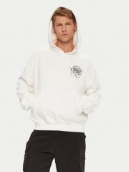 Off-White Bluza OMBB110S23FLE0030110 Biały Regular Fit. Białe bluzy Off-White, m, bez wzorów, z bawełny, bez kaptura. Za 1,499.00 zł.