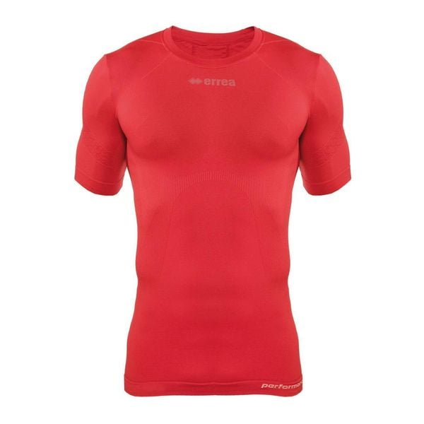 Koszulka kompresyjna Errea David. Czerwone bielizna termoaktywna ERREA, m, bez wzorów, z elastanu, bez ramiączek, na fitness i siłownię. Za 155.00 zł.