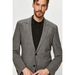 Hugo - Marynarka. Szare garnitury Hugo, na co dzień, bez wzorów, klasyczne. W wyprzedaży za 869.90 zł.