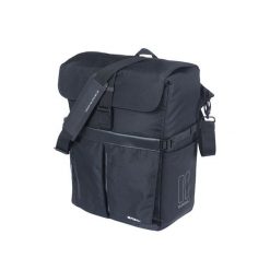 Basil Torba rowerowa Move MIK Studs 15 litrów 14 x 24 x 34 cm - czarna. Czarne torby na laptopa BASIL. Za 430.95 zł.