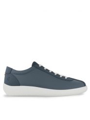 ECCO Sneakersy Soft Zero M 53775458005 Niebieski. Niebieskie buty sportowe casual ecco, bez wzorów, ze skóry, bez zapięcia. Za 489.99 zł.