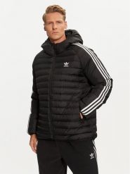 Adidas Kurtka zimowa IZ1842 Czarny Regular Fit. Czarne kurtki Adidas, na zimę, m, bez wzorów, z syntetyku, bez kaptura. Za 389.99 zł.