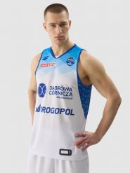 4F Tank top replika domowy z sezonu 2023/24 męski 4F x MKS Dąbrowa Górnicza - multikolor M. Bezrękawniki 4F, m, bez wzorów, z dzianiny, bez kołnierzyka, bez ramiączek. W wyprzedaży za 119.99 zł.
