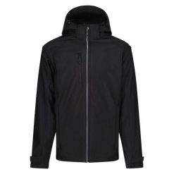 Kurtka Softshellowa Męska 4 W 1. Czarne kurtki Regatta, m, bez wzorów, z softshellu, bez kaptura. Za 379.99 zł.