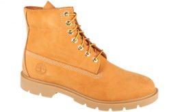 Buty zimowe męskie, Classic 6 In WP Boot. Żółte buty turystyczne Timberland, na zimę, bez wzorów, z materiału, przed kolano, bez zapięcia, trekkingowe. Za 579.99 zł.