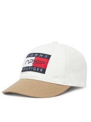 Tommy Hilfiger Czapka z daszkiem F1 Movie AM0AM13966 Biały. Białe czapki z daszkiem Tommy Hilfiger, bez wzorów, z bawełny. Za 219.99 zł.