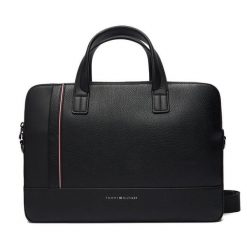 Torba na laptopa Tommy Hilfiger. Czarne torby na laptopa Tommy Hilfiger. Za 799.99 zł.
