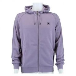 Bluza sportowa męska Fila Robin. Fioletowe bluzy z kapturem Fila, m, bez wzorów, z kapturem. Za 309.99 zł.