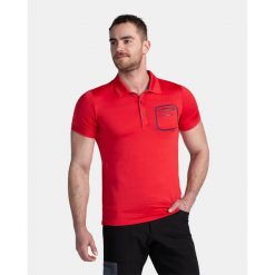 Polo Kilpi Givry. Czerwone koszulki polo Kilpi, xl, bez wzorów, bez kołnierzyka, bez ramiączek. Za 215.49 zł.