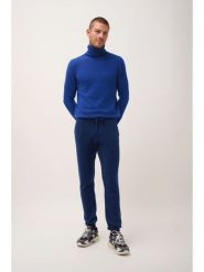 Just Cashmere Kaszmirowe spodnie "Gareth" w kolorze granatowym rozmiar: XXL. Niebieskie spodnie materiałowe Just Cashmere, xxl, bez wzorów, z kaszmiru. Za 434.99 zł.