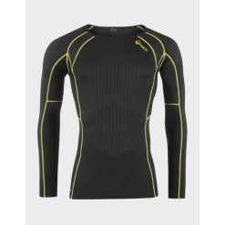 Koszulka termoaktywna męska Halti Ultra Cool Mesh L/S. Czarne bielizna termoaktywna Halti, l, bez wzorów, z meshu, bez ramiączek. Za 269.99 zł.