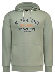 NEW ZEALAND AUCKLAND Bluza w kolorze zielonym rozmiar: XL. Zielone bluzy New Zealand Auckland, xl, bez wzorów, z kapturem. Za 166.10 zł.