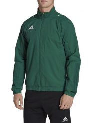 Adidas Kurtka sportowa "Tiro 23 Competition" w kolorze zielonym rozmiar: S. Zielone kurtki outdoor i hardshell Adidas, s, bez wzorów, z materiału, bez kaptura. Za 121.35 zł.