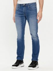 Replay Jeansy Anbass M914Y.000.573 Niebieski Slim Fit. Niebieskie jeansy Replay, m. Za 419.99 zł.