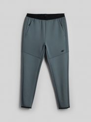 4F Spodnie treningowe szybkoschnące męskie - zielone XL. Zielone spodnie treningowe długie 4F, m, bez wzorów, z materiału. Za 229.99 zł.