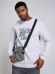 Saszetka - szary. Szare torby na ramię Sinsay, bez wzorów, małe, bez dodatków. Za 19.99 zł.