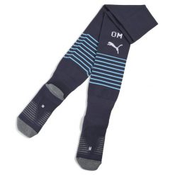 Męskie skarpety Olympique Marsylia 25/26 PUMA New Navy Luminous Blue. Niebieskie skarpety Puma, bez wzorów. Za 109.00 zł.