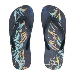 Japonki plażowe męskie Billabong Tides. Niebieskie japonki Billabong, bez wzorów. Za 49.99 zł.
