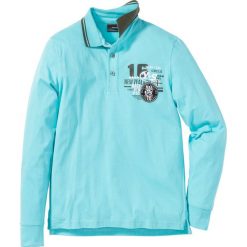 Shirt polo z długim rękawem Regular Fit bonprix morski. Bluzki z długim rękawem bonprix. Za 49.99 zł.