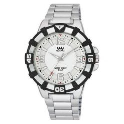 Zegarek Q&Q Męski Q840-204 biały. Zegarki marki KALENJI. Za 86.60 zł.