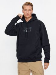 Converse Bluza Cons Hoodie Bb 10024013-A02 Czarny Regular Fit. Czarne bluzy Converse, m, bez wzorów, z bawełny, bez kaptura. Za 209.99 zł.