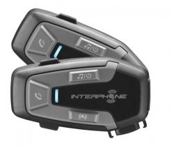 Intercom motocyklowy INTERPHONE U-COM 6R, komplet na 2 kaski. Słuchawki bezprzewodowe Interphone. Za 1,169.99 zł.