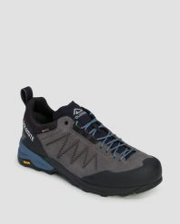 Buty męskie Dolomite CRODAROSSA LEATHER GTX IRON GREY. Szare buty turystyczne Dolomite, bez wzorów, z gore-texu, bez zapięcia, trekkingowe, gore-tex. Za 879.99 zł.